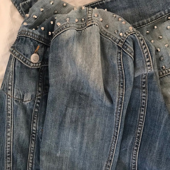 ARITZIA studded jean jacket - Picture 2 of 4
